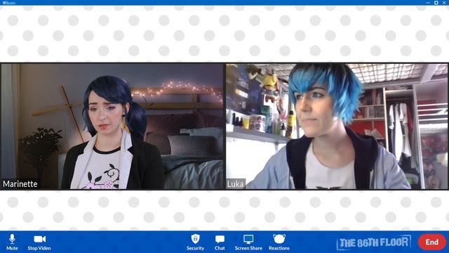 Miraculous Ladybug And Cat Noir Cosplay Video - The Zoom Class Part 2