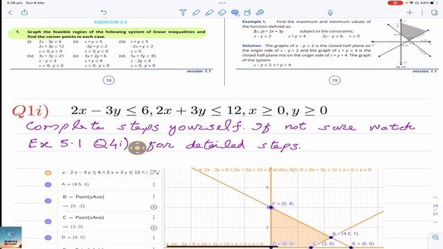 FSc Math Part 2 Lecture 30 Exercise 5.2 complete solution| eLabRary| Feasible solution set смотреть онлайн