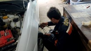 Замена бачка стеклоомывателя на  Нексии2#заменабачка#нексия2ремонтнексия#термез#стеклоомывател#вода