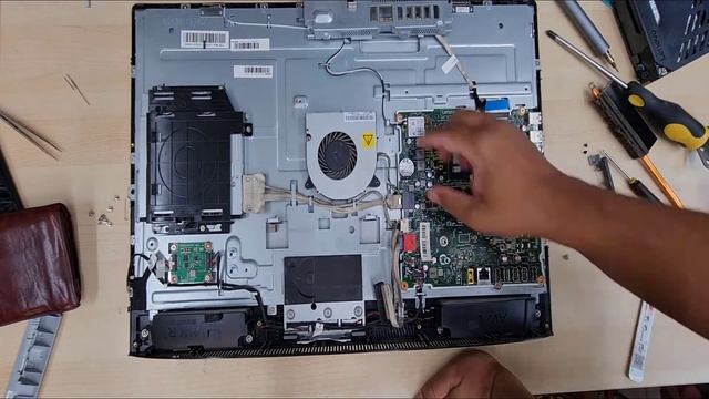 Lenovo All In One Ideacentre 300-23ISU Disassembly & How To Clean Heatsink and Thermal Paste смотреть онлайн