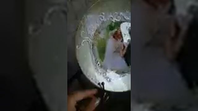 Декоративная тарелка с фотографией