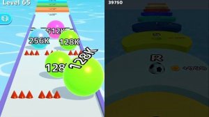 ? A-Z RUN vs BALL RUN INFINITY All Levels Gameplay Walkthrough Android, iOS 2