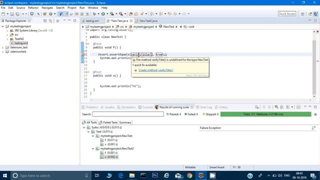 Hard Assertion in Selenium смотреть онлайн