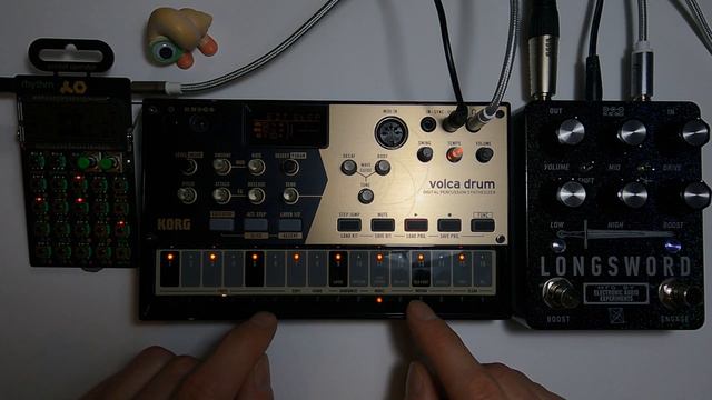 Volca Drum Heavy Industrial Jam | Ft. Longsword | Preview! смотреть онлайн