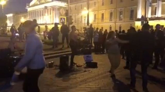 Круто спел спб дворцовая площадь! смотреть онлайн
