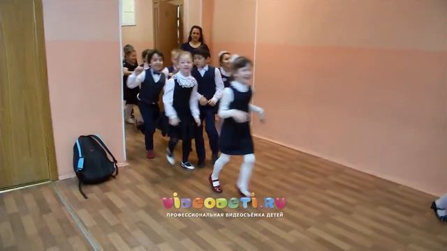Видеосъемка в школе у первоклассников. Интервью, Зантия смотреть онлайн