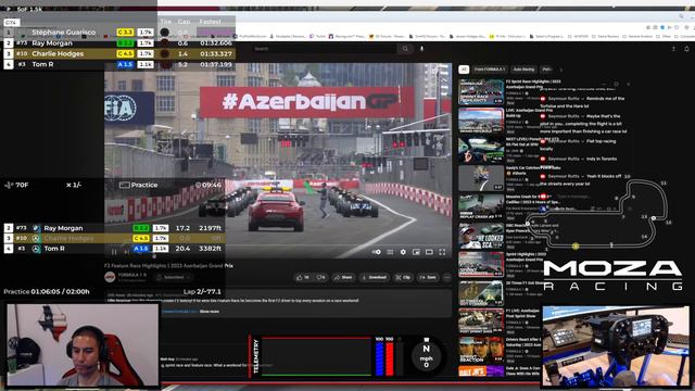 GT4 - Mercedes AMG | Moza R9 - FSR - CRP | iRacing смотреть онлайн