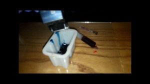 Пропал цвет на принтере