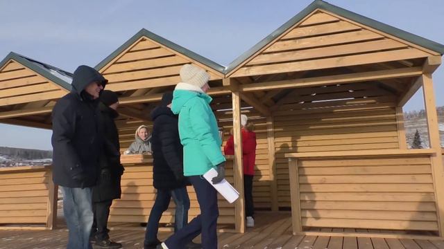 Сергей Еремин оценил благоустройство села  Парная