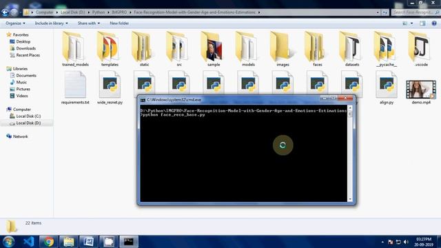 Face Recognition with Age, Gender, Ethnicity | Python Final Year Project 2023. смотреть онлайн