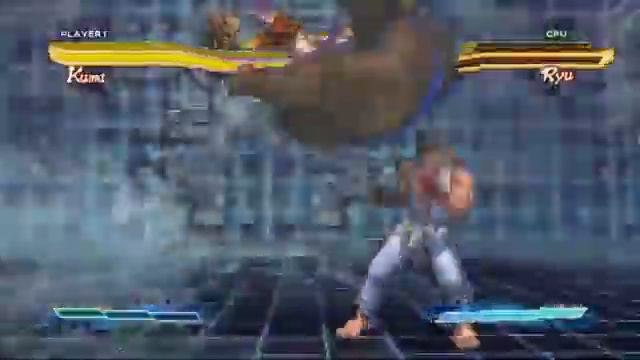 Kuma's Super Art and Cross Assault in Street Fighter X Tekken смотреть онлайн