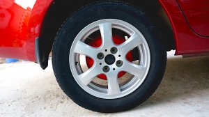 ? КРАСИМ ТОРМОЗНЫЕ СУППОРТА И БАРАБАНЫ ТЕРМОСТОЙКОЙ КРАСКОЙ. ЛАДА ГРАНТА