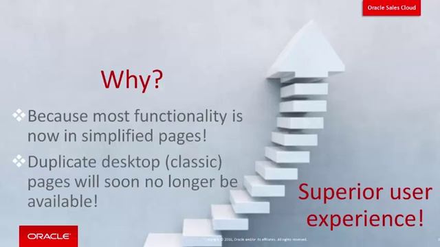 Oracle Sales Cloud: Transitioning to Simplified Pages смотреть онлайн
