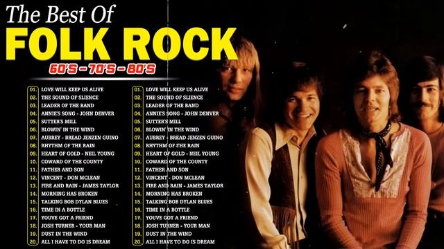 Beautiful Folk Songs ? Classic Folk & Country Music 80's 90's Playlist ? Country Folk Music