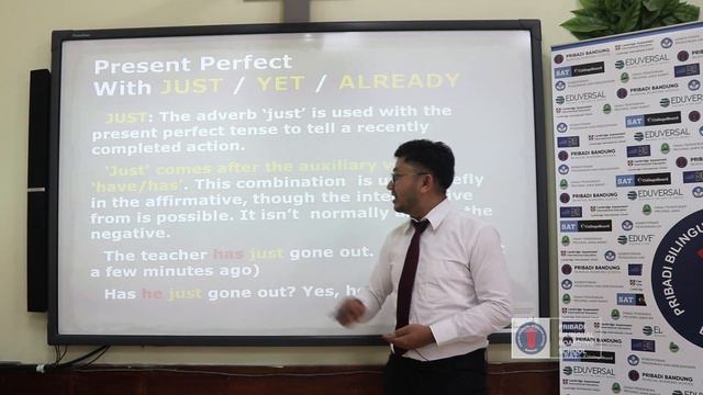 Mr. Iman - English - Grade 8 - "Present Perfect Tense (Just, Already, Yet)" смотреть онлайн