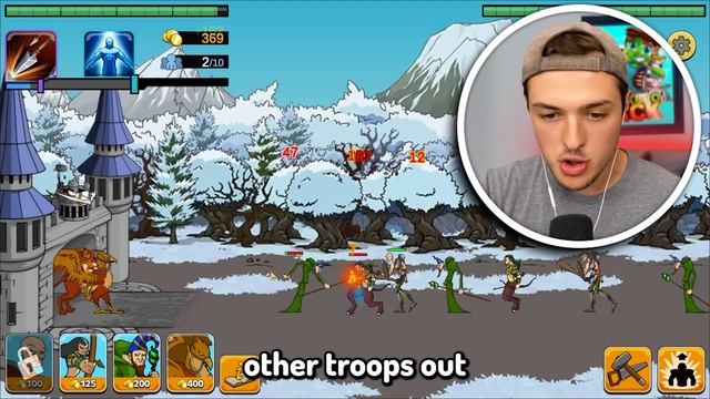 Upgrading CAVEMAN to FUTURISTIC GODS in Age Of War! смотреть онлайн