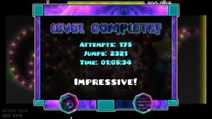 Crazy II by DavJT (Insane Demon) | Geometry Dash