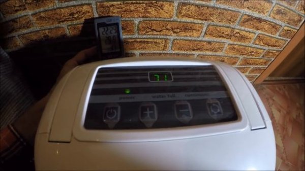 Timberk DH TIM 10 17 распаковка и работа