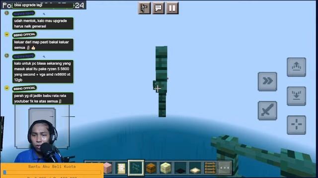 Lanjut bikin map Only Up - Minecraft смотреть онлайн
