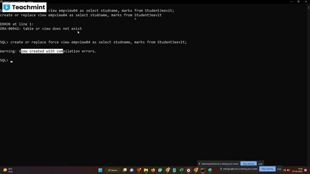 Day 10 : View and Types of View in SQL смотреть онлайн