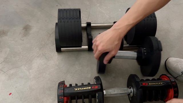 Flexbell / Nuobell Adjustable dumbbell clone, are they any good? смотреть онлайн
