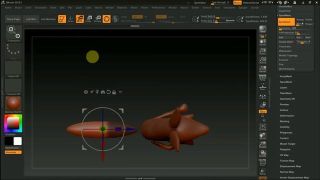 Zbrush 2019 как сделать модель ЛИС смотреть онлайн