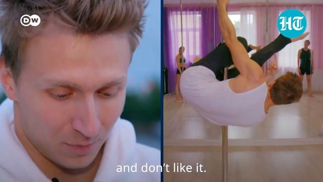 Pole Dancing By Next-level Athlete Dimitry Politov смотреть онлайн
