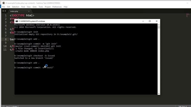 013 - Git merge conflict التعارض عند الدمج смотреть онлайн