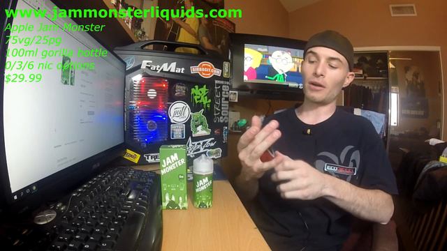 Jam Monster - Apple Eliquid Review! смотреть онлайн