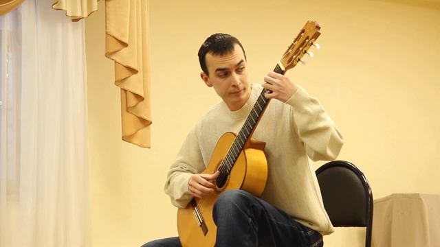 " Ах ты, душечка" на гитаре, обр. Иванова-Крамского смотреть онлайн