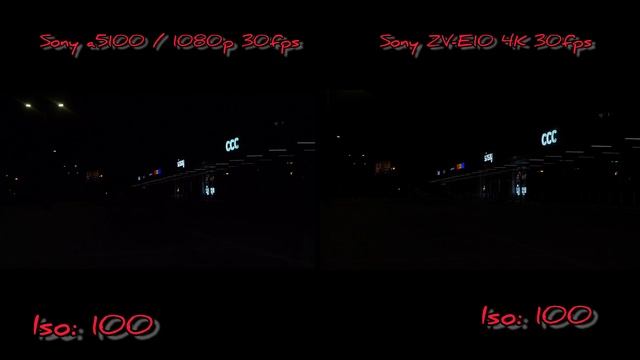 High ISO Noise Comparison Sony ZV-E10 vs a5100 смотреть онлайн