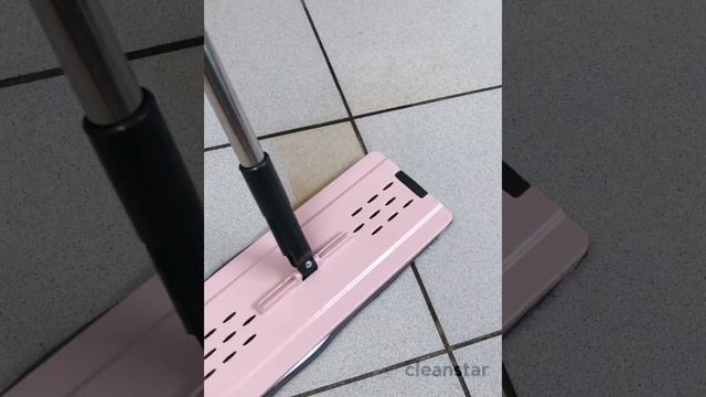 Швабра с отжимом CLEANSTAR / Швабра для пола / система для влажной уборки | насадка из микрофибры смотреть онлайн
