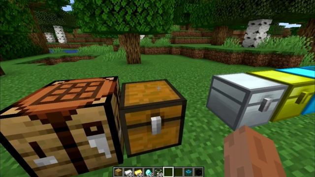 ГАЙД ПО МОДУ IRON CHESTS: Как сделать кристальный сундук? | Обзор модов смотреть онлайн