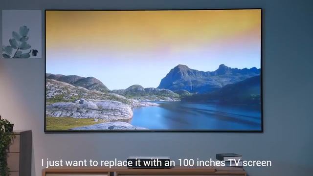 Лазерный телевизор-проектор Xiaomi MiJia Laser Projection TV 150 inch смотреть онлайн