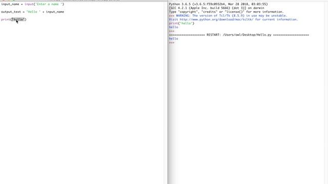 Python Basics - Introduction to Idle смотреть онлайн