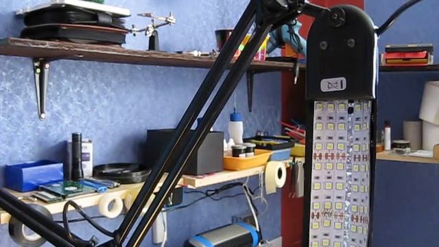 Настольная светодиодная лампа своими руками смотреть онлайн