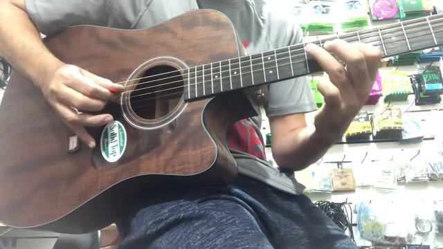 Violão Ibanez AW54 смотреть онлайн
