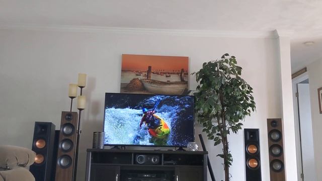 Klipsch RP-5000F sound test in stereo смотреть онлайн