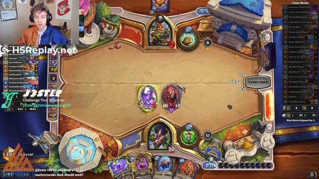 Funki Monki's New Shadow Warlock is So CREATIVE - Shadow Warlock - Hearthstone смотреть онлайн