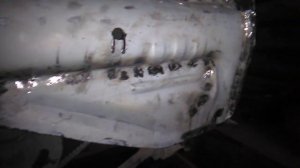 Частичный ремонт переднего правого брызговика ВАЗ 2109