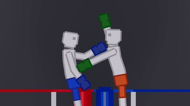 Wrestling Battle In People Playground смотреть онлайн