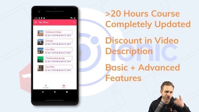 Ionic 4 Complete Course Update смотреть онлайн