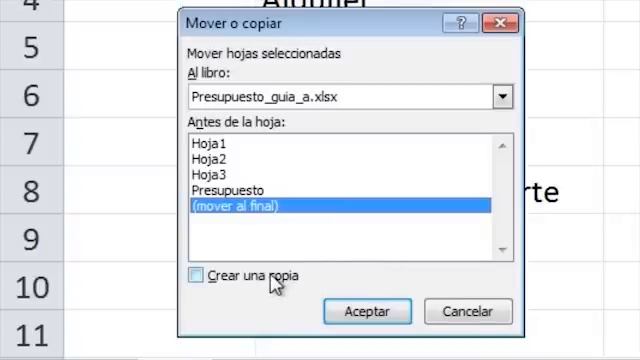 CURSO BÁSICO DE EXCEL 2010: Cómo insertar hojas de cálculo y cambiar su nombre смотреть онлайн