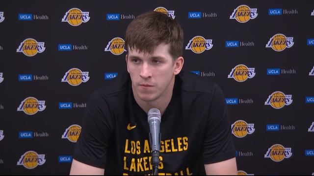 Austin Reaves PostGame Interview | Los Angeles Lakers vs Phoenix Suns смотреть онлайн