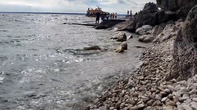 Flowerpot Island Tobermory Bruce Peninsula | Blue Heron Cruise смотреть онлайн