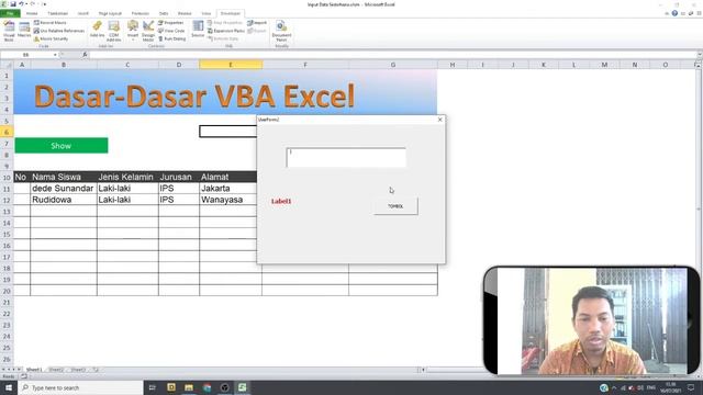 Mengenal Event dalam vba excel смотреть онлайн