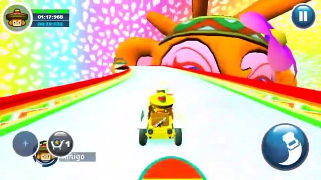 Celebrating Hispanic Heritage month playing as Amigo in Samba De Amigo from Sonic All Star Racing.. смотреть онлайн