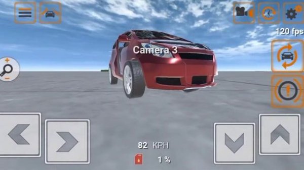 Обзор игры Deforming car crash 2.