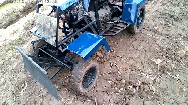 конец проекта и полевые испытания тракторка смотреть онлайн