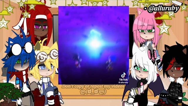 {?} Sonic’s friends + Nine react to...ミ★{?} [part 3/1/2] [Angst - Unfinished] смотреть онлайн